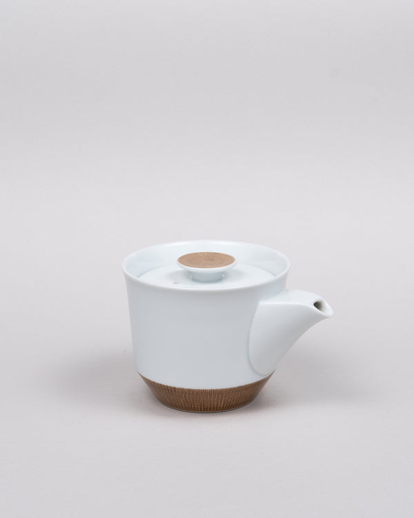 Japanese teapot Sahou Brown