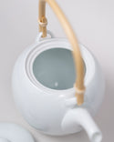 Japanese teapot Mayu Big White 1L
